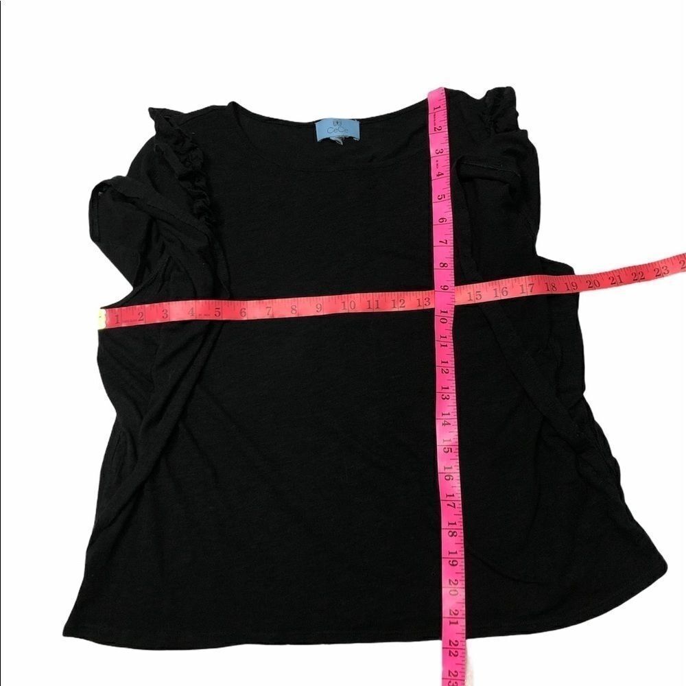 𝅺cece Ruffle Flutter Blouse - Picture 7 of 7